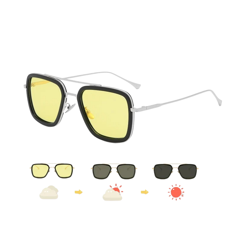 Lunettes de soleil photochromiques style vintage nouvelle version