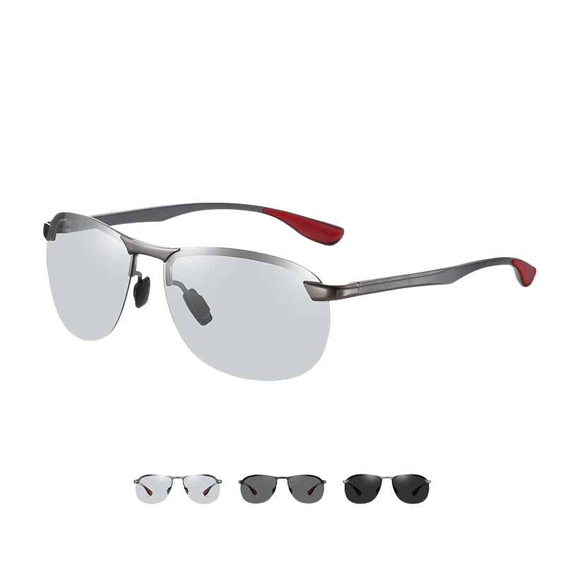 Lunettes solaires photochromiques polarisées UV400