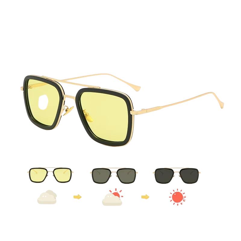 Lunettes de soleil photochromiques style vintage nouvelle version