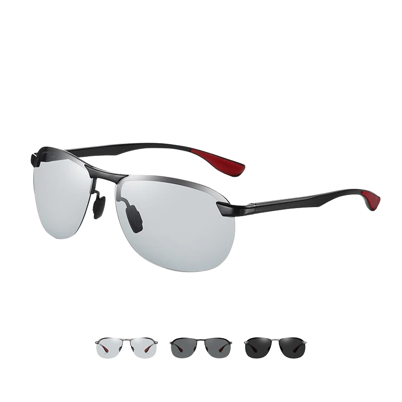 Lunettes solaires photochromiques polarisées UV400