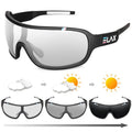 Lunettes solaires photochromiques polarisées pour activité cycliste et motard