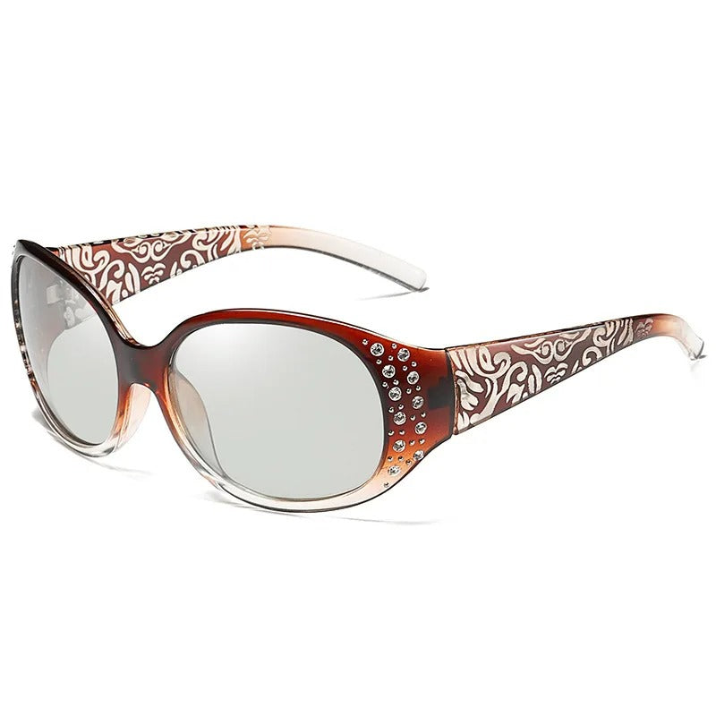 Lunettes photochromiques caméléon polarisées jour et nuit pour femme